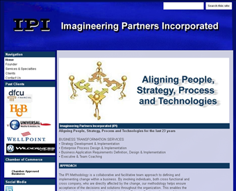 Imagineering Partners Incorporated web screenshot