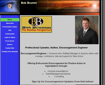 The Positive Perspective web screenshot