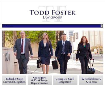 Todd Foster Law Group web screenshot