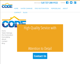 Code Construction web screenshot