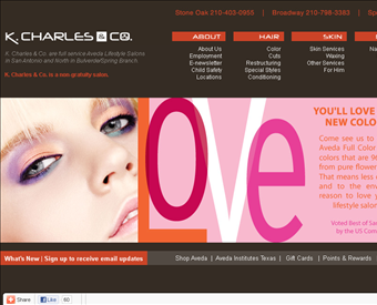 K Charles & Co. web screenshot