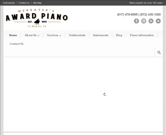 Mcbrayer Piano Moving web screenshot