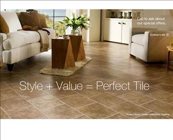 Arlington Kitchen Cabinets - Metroplex Flooring web screenshot