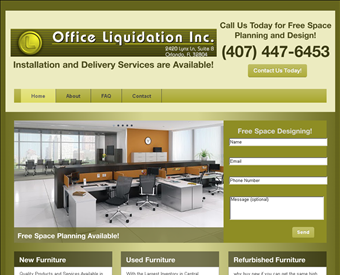 Office Furniture Orlando web screenshot