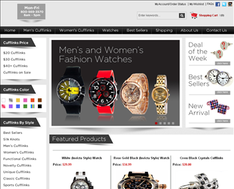 ProCuffs web screenshot