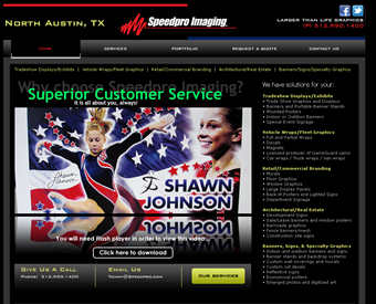 Speedpro Austin North - Business Sign Companies Austin web screenshot