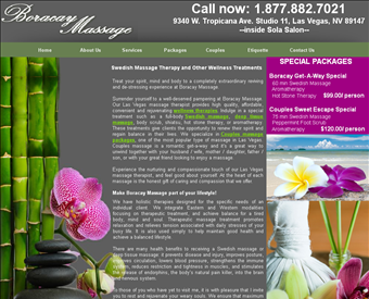 Boracay Massage web screenshot