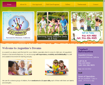 Augustine’s Dreams web screenshot
