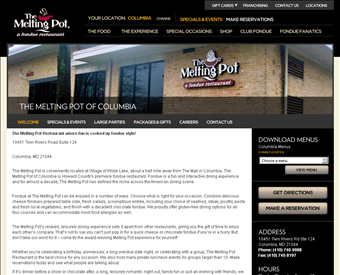 The Melting Pot web screenshot