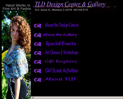 TLD Design Center & Gallery web screenshot