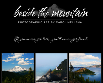 Beside The Mountain Photography web screenshot