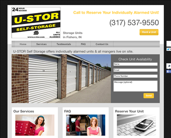 Izmirian Roofing & Sheet Metal web screenshot