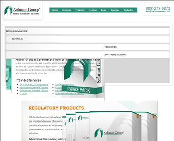 Arbour Group web screenshot