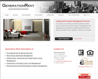 Generation Rent web screenshot