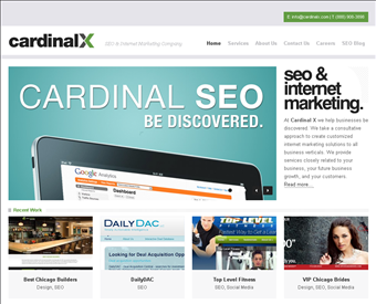 Cardinal X web screenshot