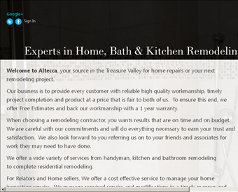 Altecca LLC web screenshot