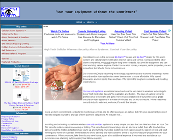 Secret Alarm web screenshot