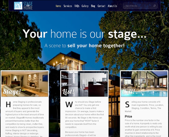 My Stage Is My Home web screenshot