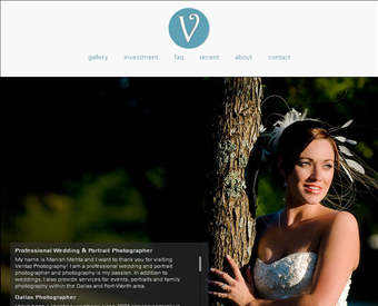 Veritaz Photography web screenshot