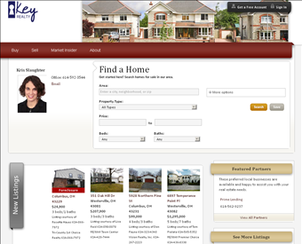 Key Realty web screenshot