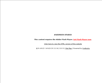 Anderson Studio - Photography Studio Dallas web screenshot